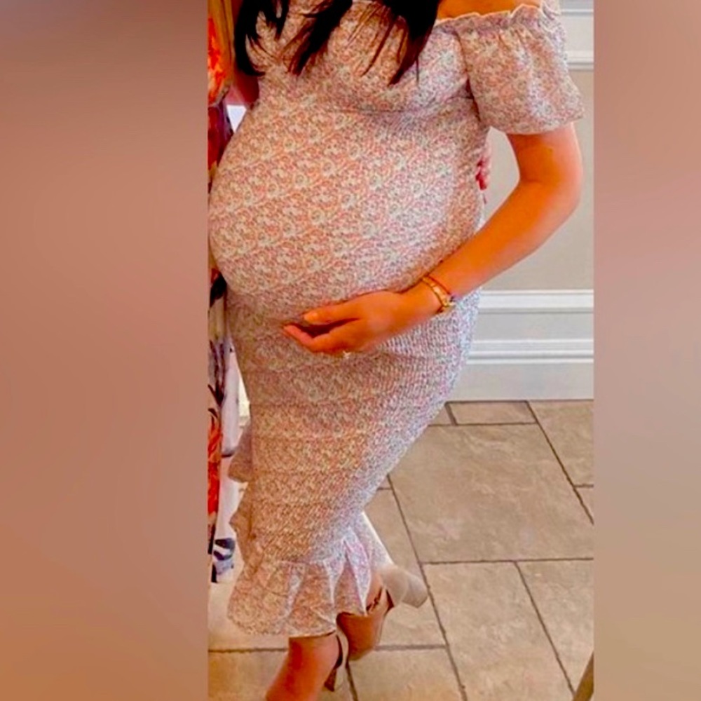 Maternity midi petal and pup!